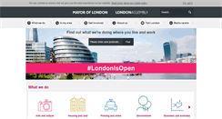 Desktop Screenshot of london.gov.uk