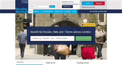 Desktop Screenshot of housing.london.ac.uk